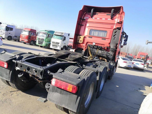Χρησιμοποιημένη μηχανή 11.596L χειρωνακτικό LHD Weichai diesel φορτηγών 6*4 430hp τρακτέρ FAW JH6