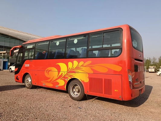 2014 έτος 33 χρησιμοποιημένο καθίσματα λεωφορείο λεωφορείων μηχανών diesel λεωφορείων Zk6808 Yutong με την οδήγηση LHD